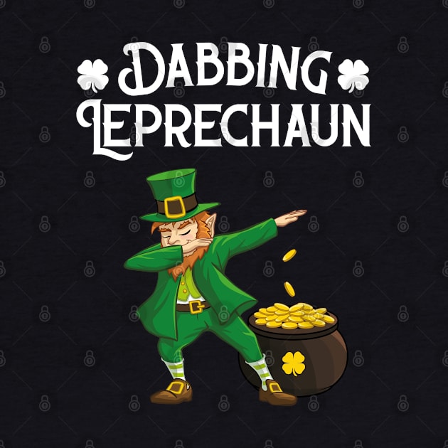 Dabbing Leprechaun by trendingoriginals